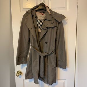 Burberry Brit waterproof trench coat